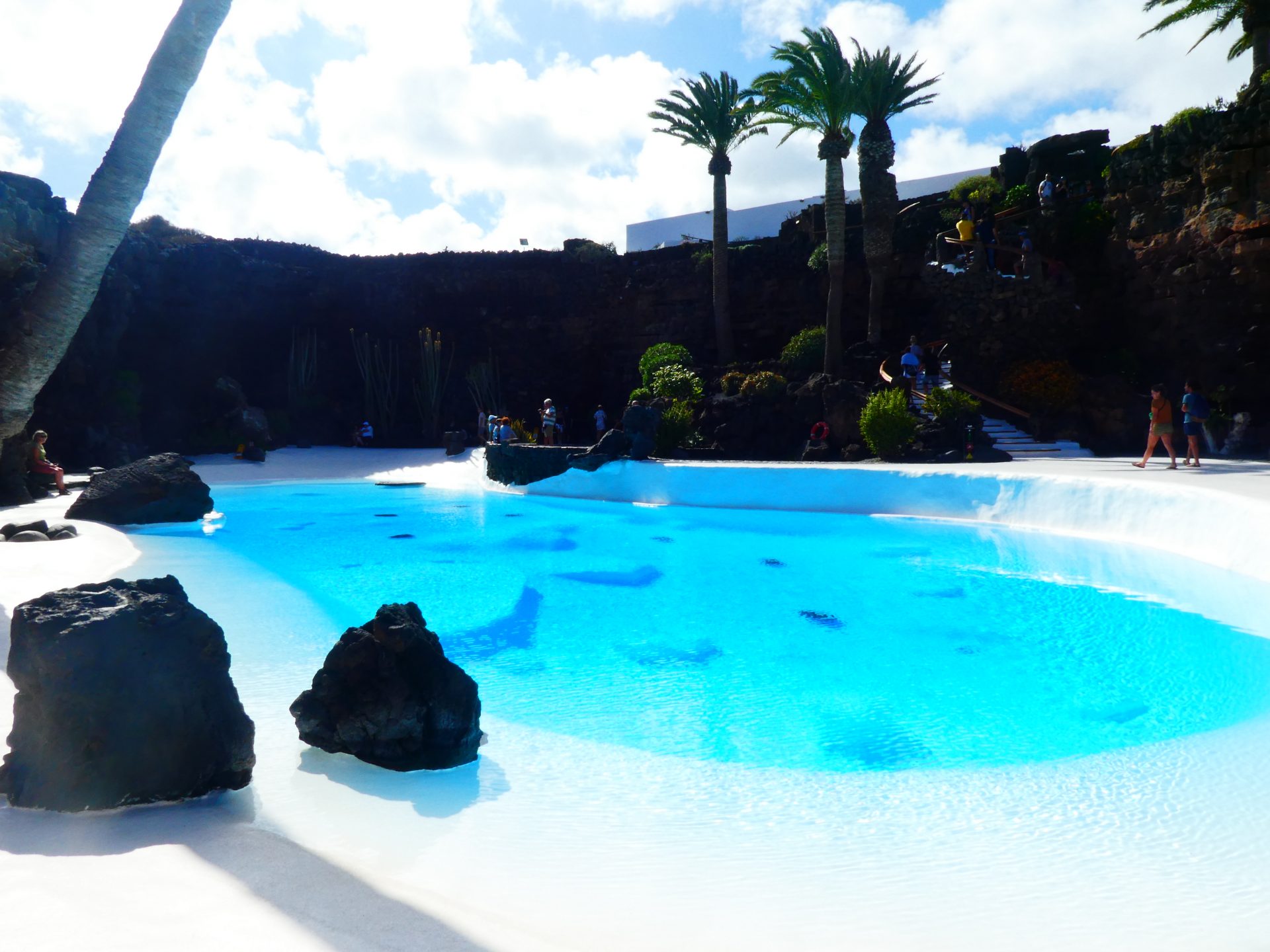 Que faire sur l'île de Lanzarote, Jameos del Agua, piscine