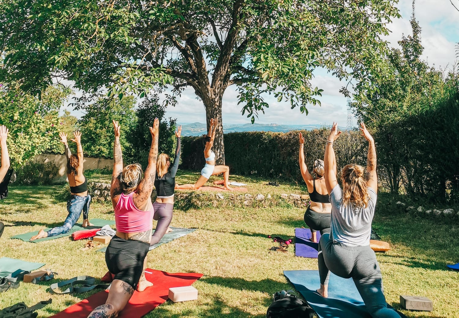 Retraite yoga détox empouvoirement 2021