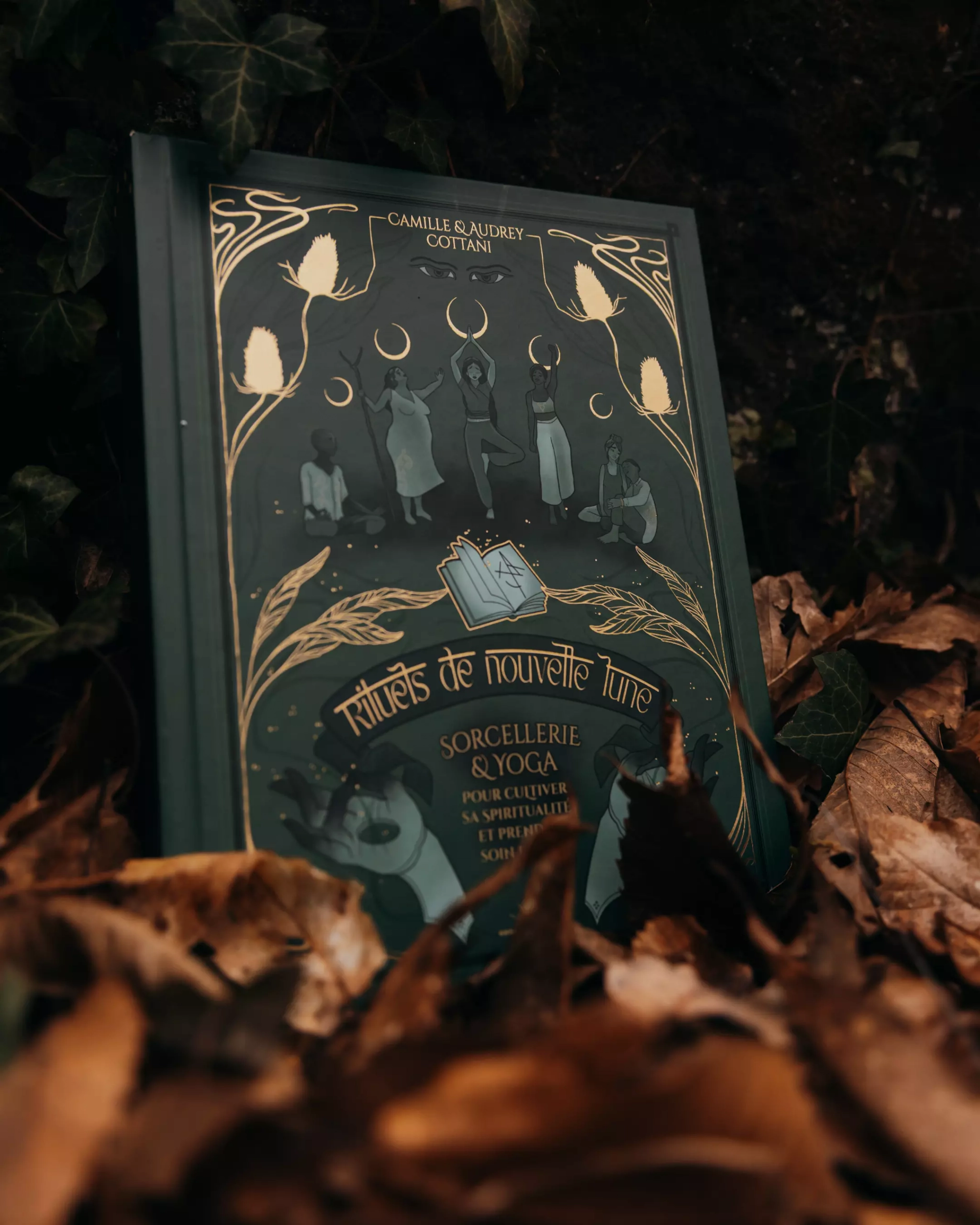 Rituels de Nouvelle Lune livre Camille Audrey Cottani sorcellerie yoga éditions Exergue